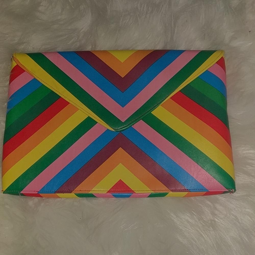 Oversized Colorful Clutch Purse